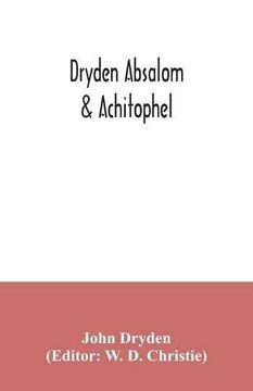 portada Dryden Absalom & Achitophel (en Inglés)