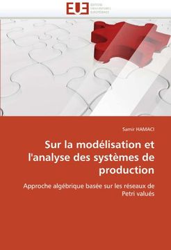 portada Sur La Modelisation Et L'Analyse Des Systemes de Production