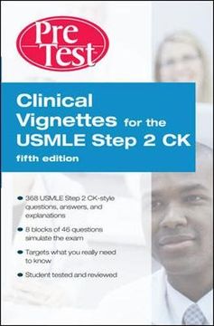 portada Clinical Vignettes for the Usmle Step 2 ck Pretest Self-Assessment & Review, 5th Edition 