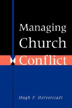 portada managing church conflict (en Inglés)