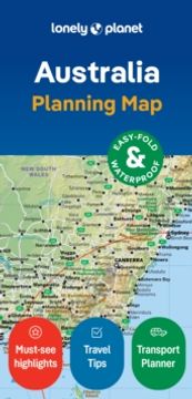 portada Lonely Planet Australia Planning map (en Inglés)