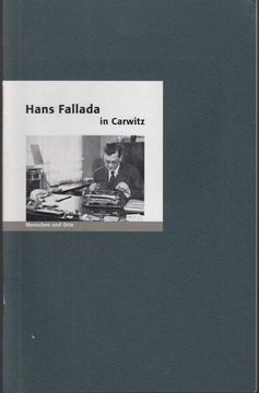 portada Hans Fallada in Carwitz (en Alemán)