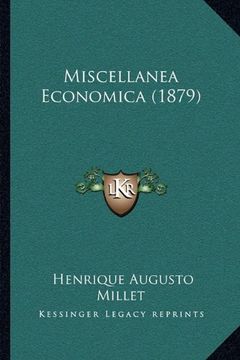 portada Miscellanea Economica (1879) (in Portuguese)