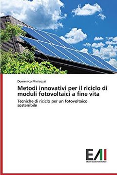 portada Metodi innovativi per il riciclo di moduli fotovoltaici a fine vita