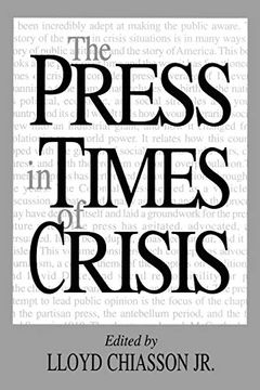 portada The Press in Times of Crisis (en Inglés)