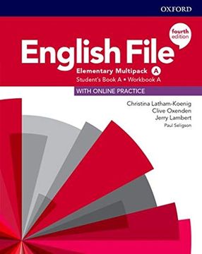 portada English File 4th Edition Elementary. Multipack a (libro en Inglés)