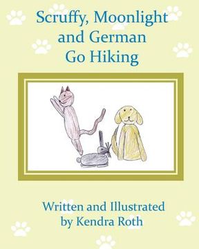 portada scruffy, moonlight, and german go hiking (en Inglés)