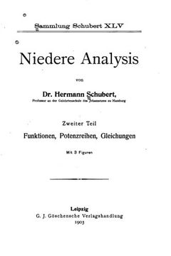 portada Niedere analysis