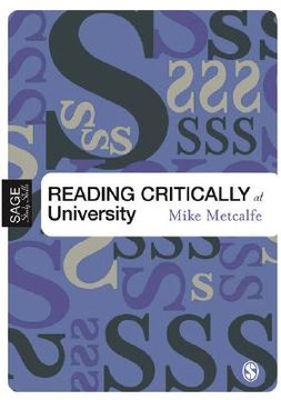 portada reading critically at university (en Inglés)