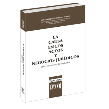 portada La causa en los actos y negocios jurídicos