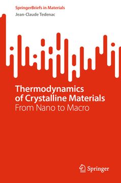 portada Thermodynamics of Crystalline Materials: From Nano to Macro (en Inglés)