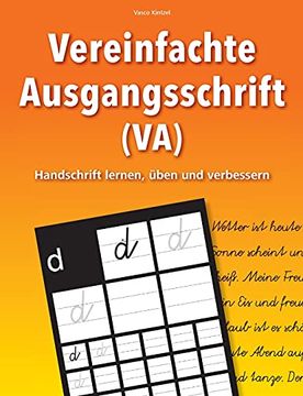 portada Vereinfachte Ausgangsschrift (Va) - Handschrift Lernen, Üben und Verbessern (en Alemán)