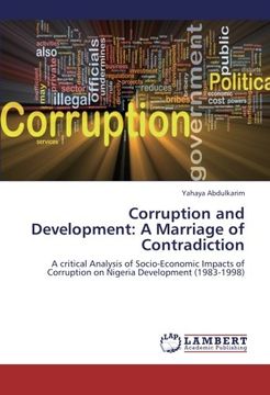 portada corruption and development: a marriage of contradiction (en Inglés)