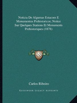portada Noticia de Algumas Estacoes e Monumentos Prehistoricos; Noti 
