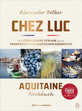 portada Chez luc mit Commissaire Verlain Durch Frankreichs Kulinarischen Südwesten. Das Aquitaine-Kochbuch (en Alemán)