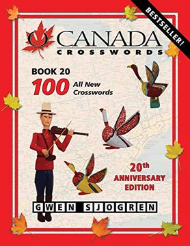 portada O Canada Crosswords, Book 20 (en Inglés)