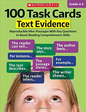 portada 100 Task Cards Text Evidence (en Inglés)