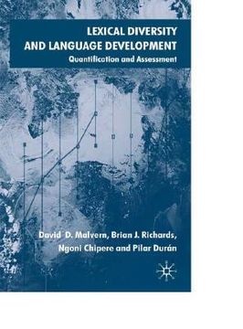 portada lexical diversity and language development: quanitfication and assessment (in English)