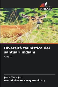 portada Diversità faunistica dei santuari indiani (en Italiano)