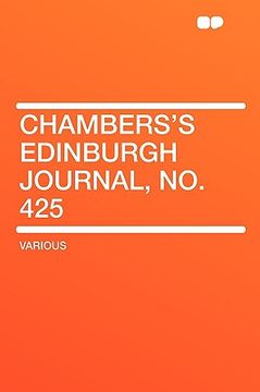 portada chambers's edinburgh journal, no. 425