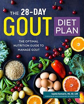 portada The 28-Day Gout Diet Plan: The Optimal Nutrition Guide to Manage Gout (en Inglés)