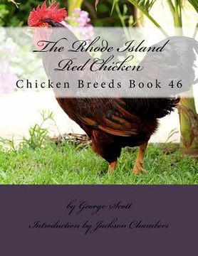 portada The Rhode Island Red Chicken: Chicken Breeds Book 46 (en Inglés)