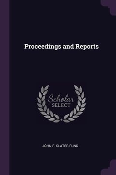 portada Proceedings and Reports (en Inglés)