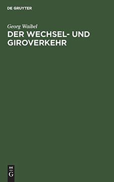 portada Der Wechsel- und Giroverkehr (en Alemán)