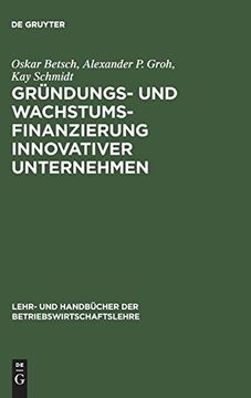 portada Gründungs- und Wachstumsfinanzierung Innovativer Unternehmen (en Alemán)