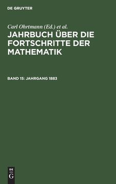 portada Jahrgang 1883 (German Edition) [Hardcover ] (en Alemán)