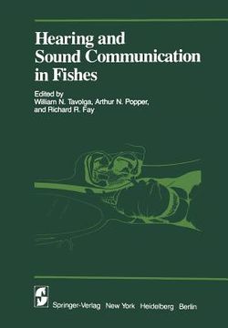 portada Hearing and Sound Communication in Fishes (en Inglés)
