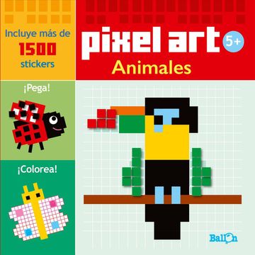 portada Pixel Art/Stickers - Animales