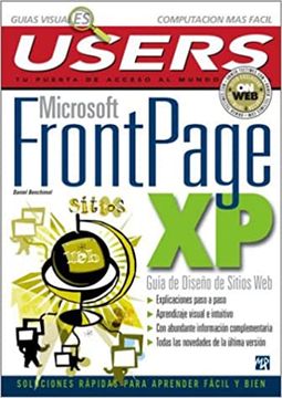 portada Microsoft Front Page XP