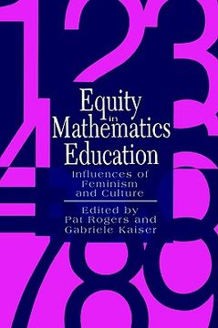 portada equity in mathematics education (en Inglés)