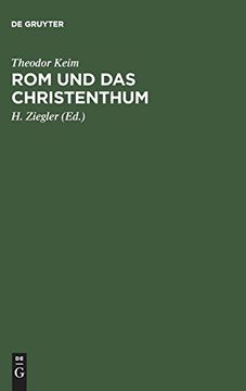 portada Rom und das Christenthum (en Alemán)