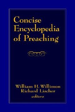 portada concise encyclopedia of preaching (en Inglés)