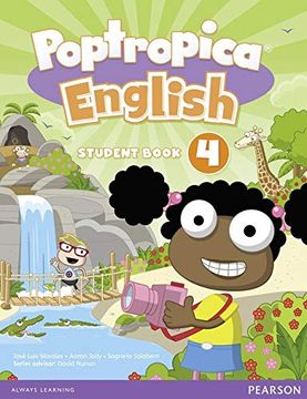 portada Poptropica English: Poptropica English American Edition 4 Student Book Student Book 4 (in English)