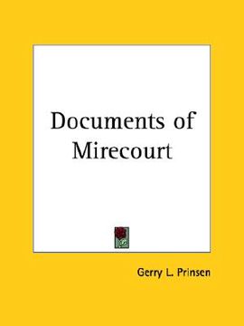 portada documents of mirecourt (en Inglés)