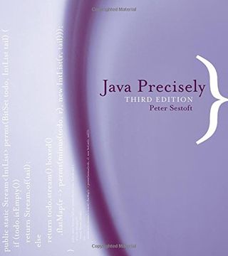 portada Java Precisely (The mit Press) (en Inglés)