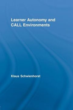 portada learner autonomy and call environments (in English)