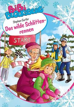 portada Bibi Blocksberg - das Wilde Schlittenrennen (en Alemán)