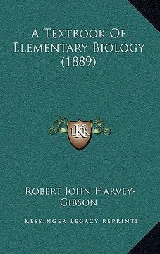 portada a textbook of elementary biology (1889)