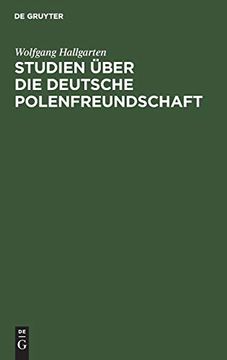 portada Studien Über die Deutsche Polenfreundschaft 