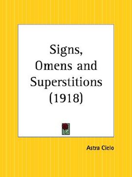 portada signs, omens and superstitions (in English)