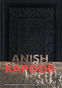 portada Anish Kapoor: Unconformity and Entropy (en Inglés)