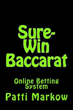 portada Sure-Win Baccarat: Online Betting System (in English)