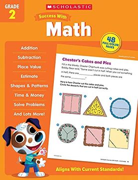 portada Scholastic Success With Math Grade 2 Workbook 