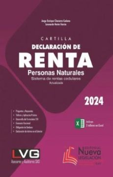 portada Cartilla Declaracion de Renta Personas Naturales 2024