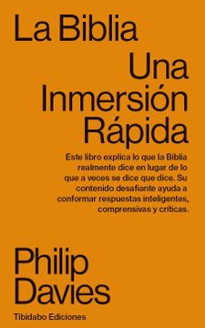 portada La Biblia - una Inmersión Rápida (in Spanish)