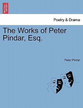 portada the works of peter pindar, esq. (en Inglés)